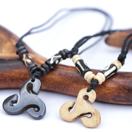 Triskelion pendant Yak Bone Locket