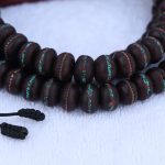 Nepali bodhi seed meditation mala handmade in Nepal with 108 beads