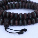 Nepali bodhi seed meditation mala handmade in Nepal with 108 beads