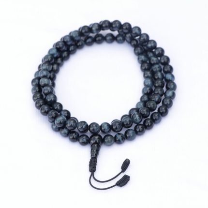 Black Tiger Eye Stone Japa Mala