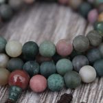 Matte Blood Stone Japa Mala