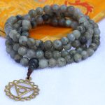 Labradorite Stone Japa Mala
