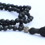 Matt Onyx Stone Yoga Mala