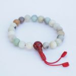 Amazonite Stone Japa Mala & Wrist Mala