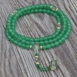 Green Aventurine Stone Yoga Mala