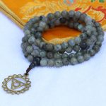 Labradorite Stone Japa Mala