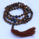 Hand Knotted Tiger's Eye Stone Prayer Mala