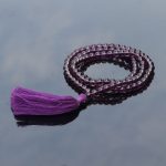 Amethyst Stone Prayer Mala with Tassel