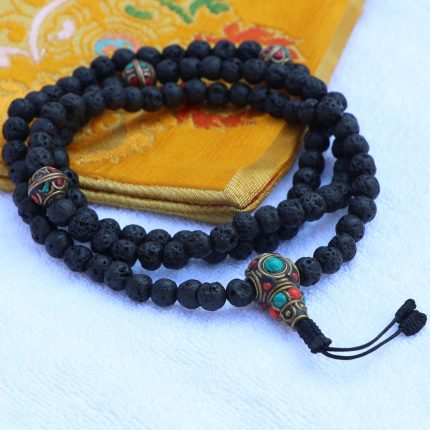 Lava Stone Prayer Mala