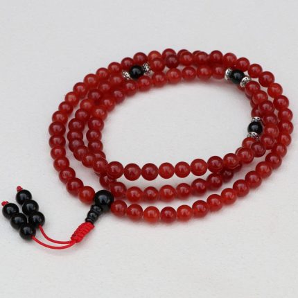 Carnelian Stone Japa Mala