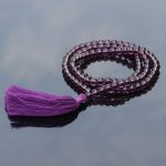 Amethyst Stone Prayer Mala with Tassel